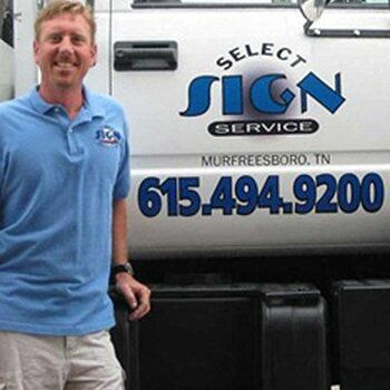 Select Sign Service Owner Joe McCrary
